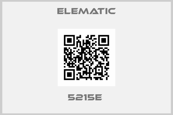 ELEMATIC-5215E 