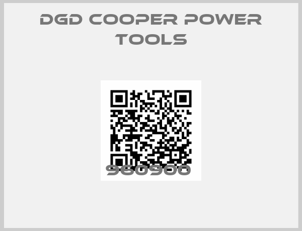 DGD Cooper Power Tools-960900 