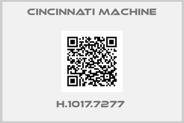 Cincinnati Machine-H.1017.7277 
