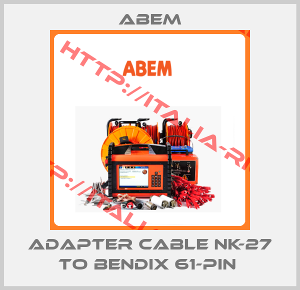 ABEM-Adapter cable NK-27 to Bendix 61-pin 