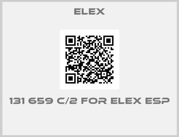 Elex-131 659 C/2 FOR ELEX ESP 