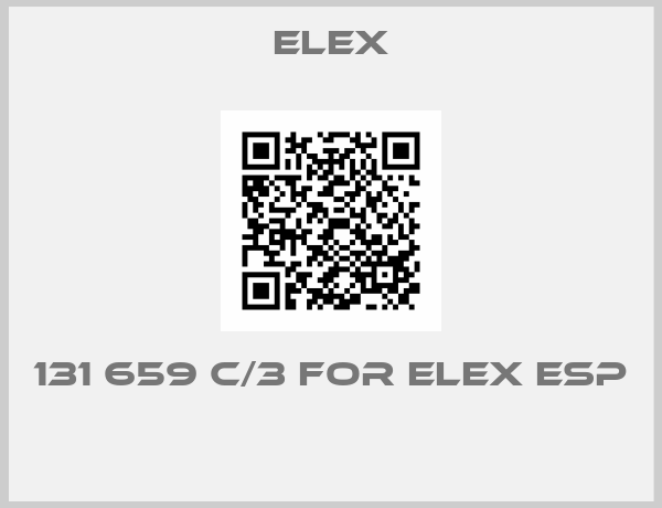 Elex-131 659 C/3 FOR ELEX ESP 