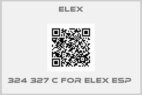Elex-324 327 C FOR ELEX ESP 