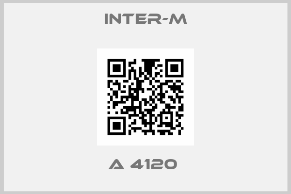 Inter-M-A 4120 