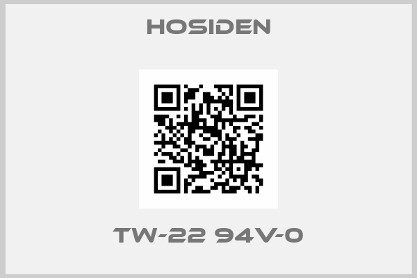 HOSIDEN-TW-22 94V-0