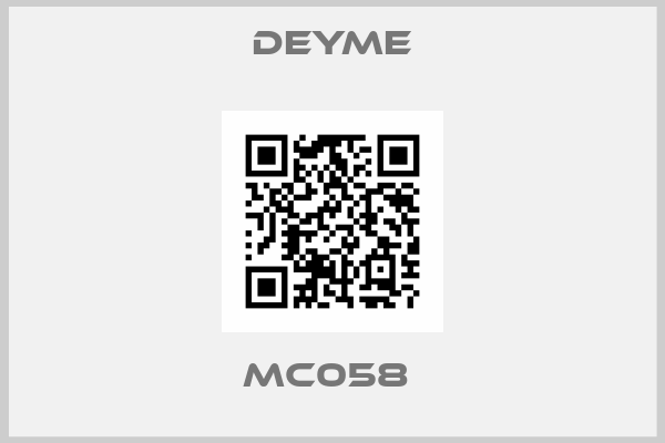 Deyme-MC058 