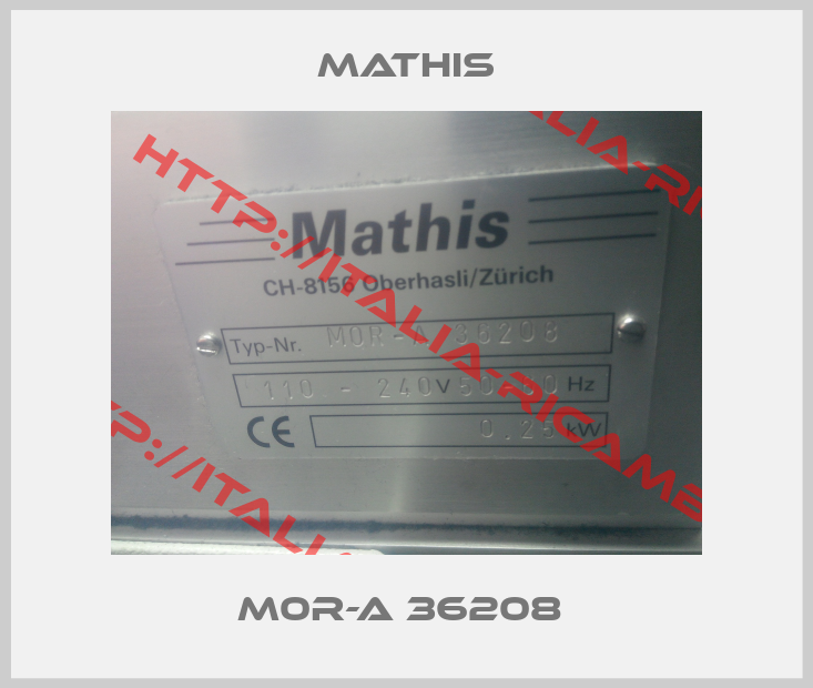 Mathis-M0R-A 36208 