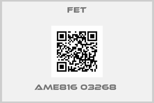 FET-AME816 03268 
