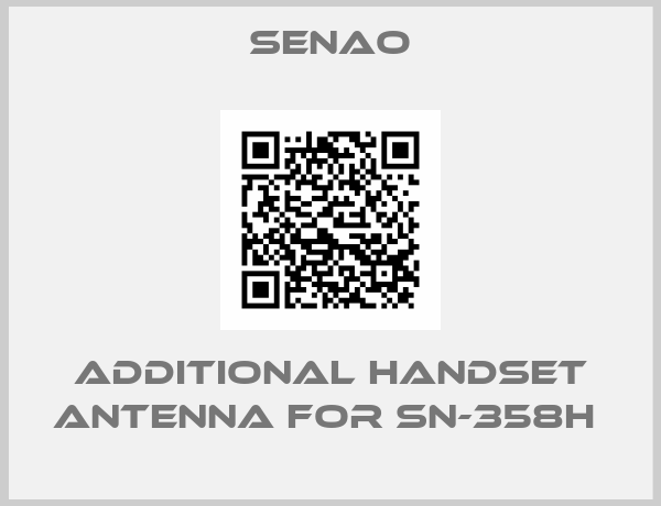 Senao-Additional Handset Antenna for SN-358H 