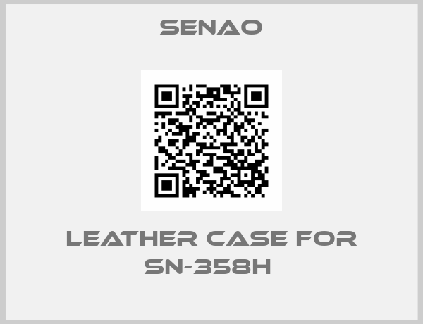 Senao-Leather Case for SN-358H 