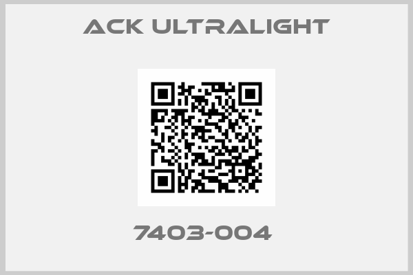 ACK ULTRALIGHT-7403-004 