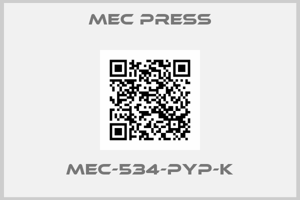 MEC PRESS-MEC-534-PYP-K