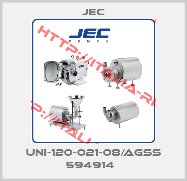 JEC-UNI-120-021-08/AGSS 594914  