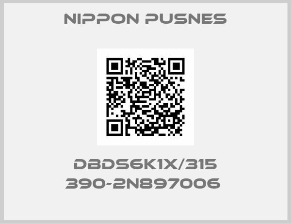 Nippon Pusnes-DBDS6K1X/315 390-2N897006 