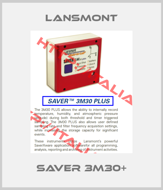 Lansmont-SAVER 3M30+