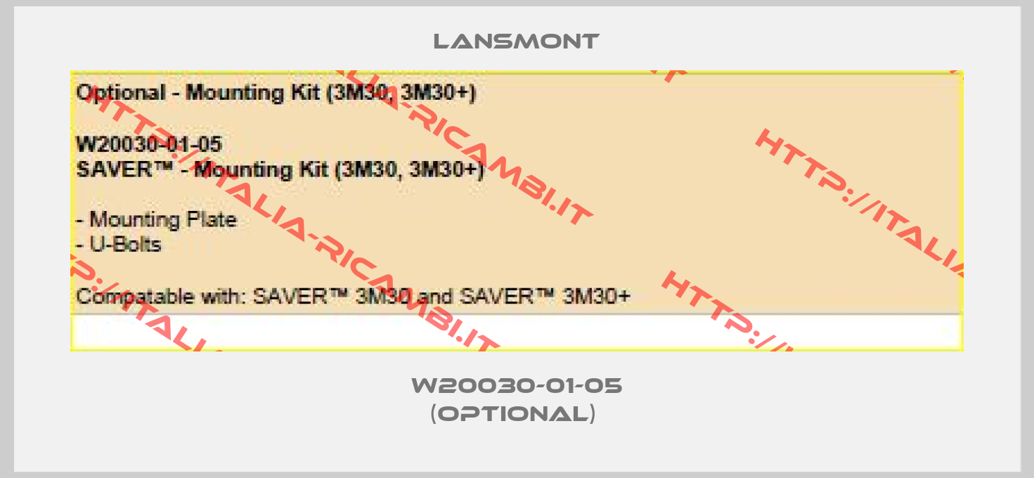 Lansmont-W20030-01-05 (optional) 