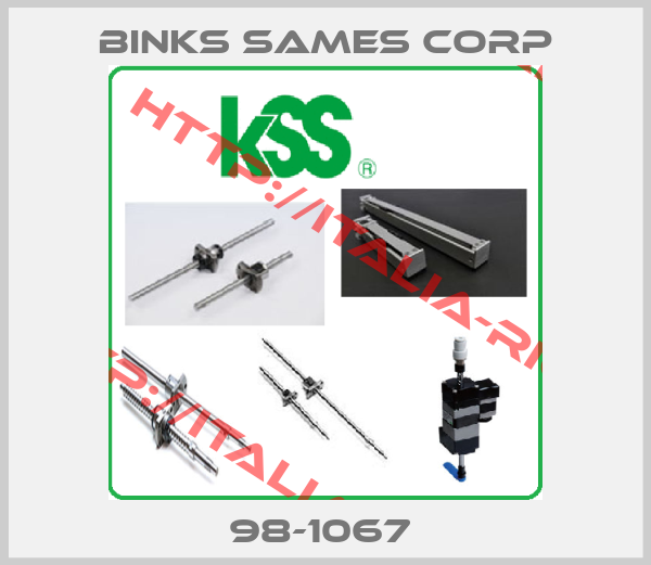Binks Sames Corp-98-1067 