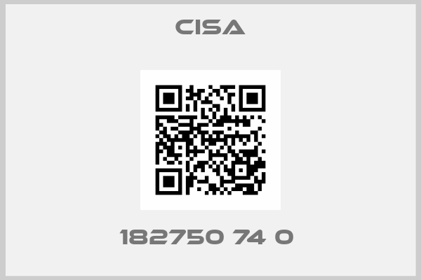 CISA-182750 74 0 