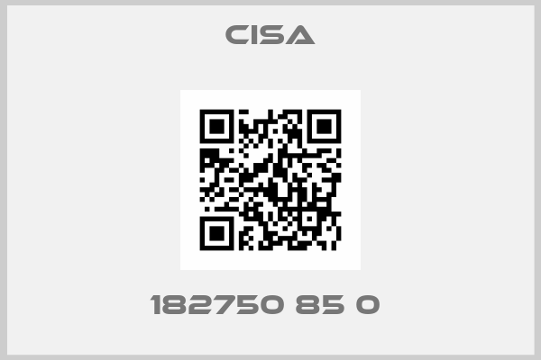 CISA-182750 85 0 