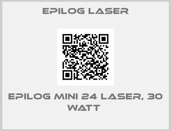 Epilog Laser-Epilog Mini 24 Laser, 30 Watt 