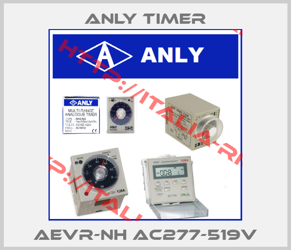 ANLY TIMER-AEVR-NH AC277-519V