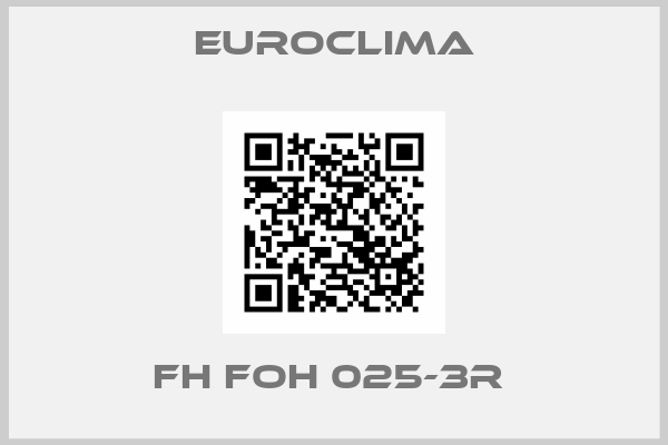 Euroclima-FH FOH 025-3R 