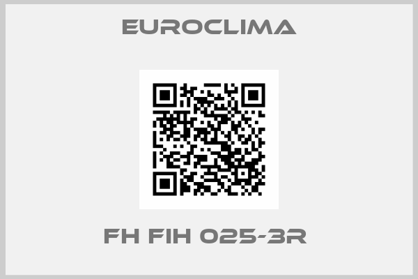Euroclima-FH FIH 025-3R 