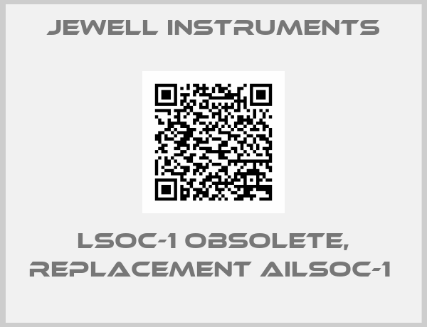 Jewell Instruments-LSOC-1 obsolete, replacement AILSOC-1 
