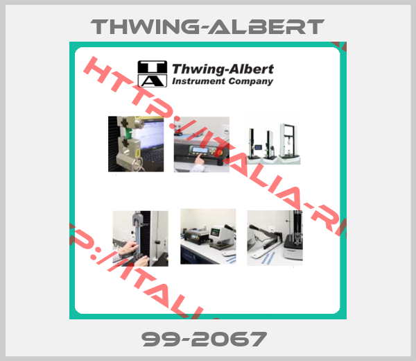 Thwing-Albert-99-2067 