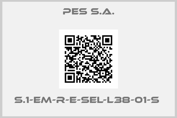 PES S.A.-S.1-EM-R-E-SEL-L38-01-S 