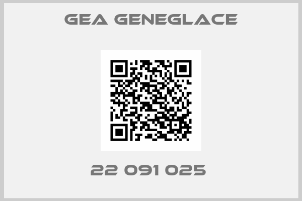 GEA geneglace-22 091 025 