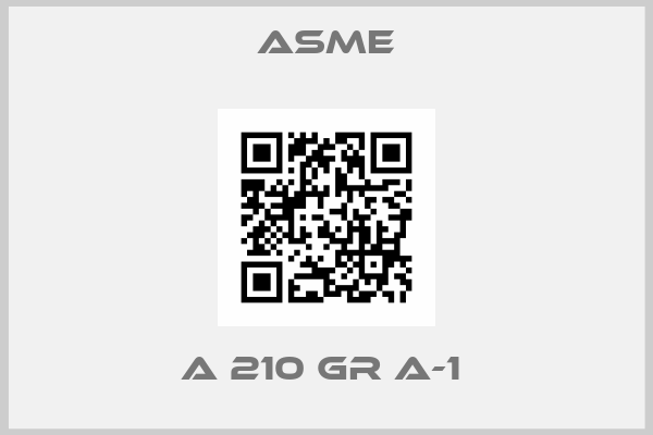 Asme-A 210 Gr A-1 