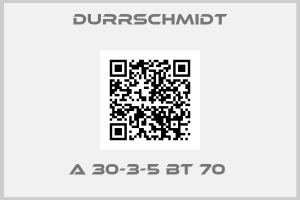 durrschmidt-A 30-3-5 BT 70 
