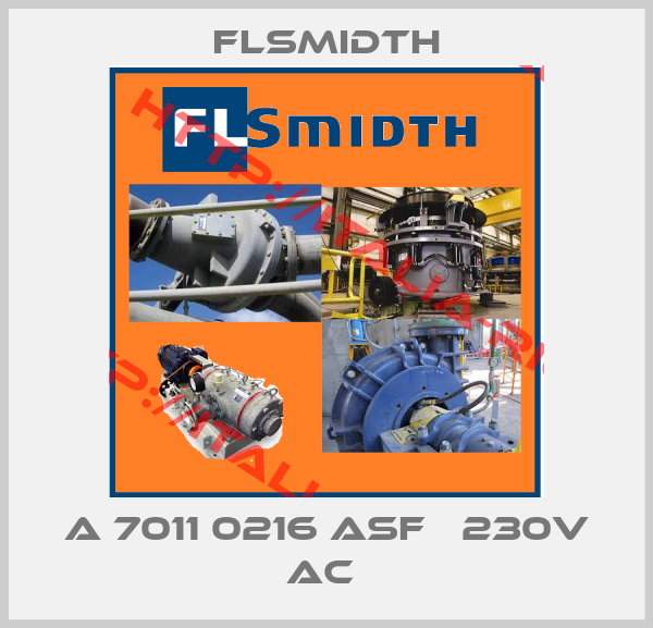 FLSmidth-A 7011 0216 ASF   230V AC 