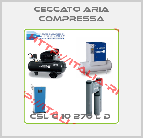 CECCATO ARIA COMPRESSA-CSL C 10 270 L D 