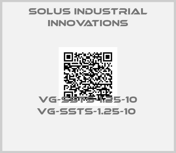 SOLUS INDUSTRIAL INNOVATIONS-VG-SSTS-1.25-10 VG-SSTS-1.25-10 