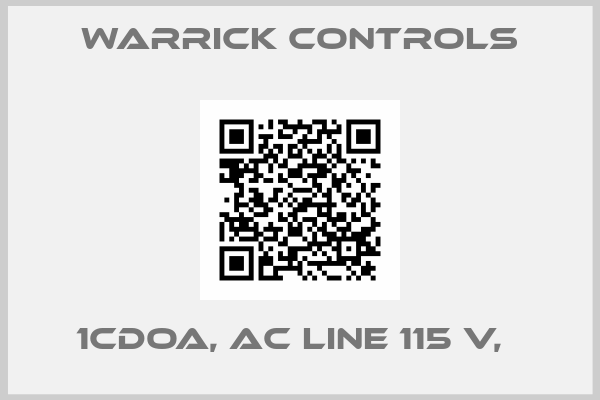 Warrick Controls-1CDOA, AC LINE 115 V,  