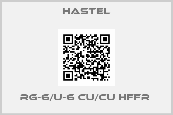 Hastel-RG-6/U-6 Cu/Cu HFFR 