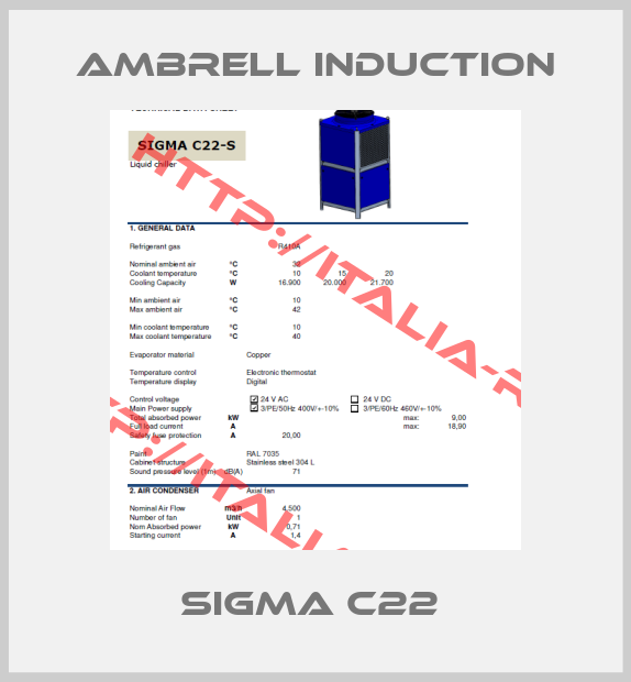 Ambrell Induction-Sigma C22 