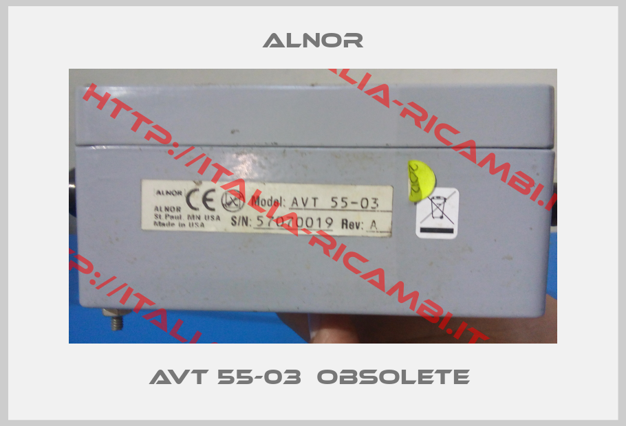 ALNOR-AVT 55-03  obsolete 