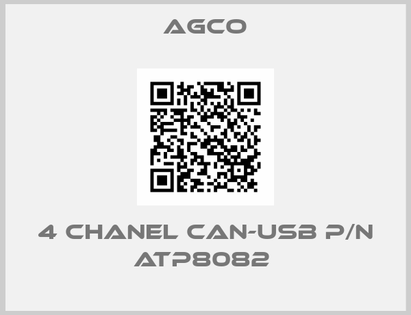 AGCO-4 CHANEL CAN-USB p/n ATP8082 