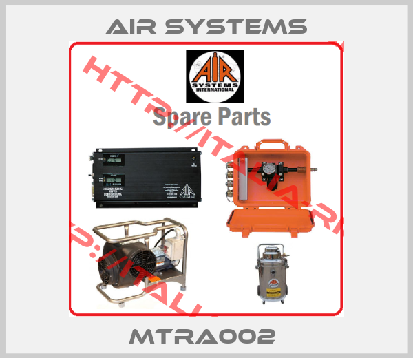 Air systems-MTRA002 