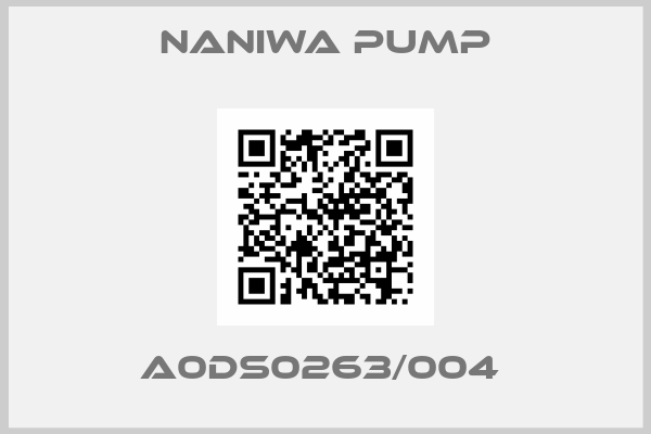 NANIWA PUMP-A0DS0263/004 