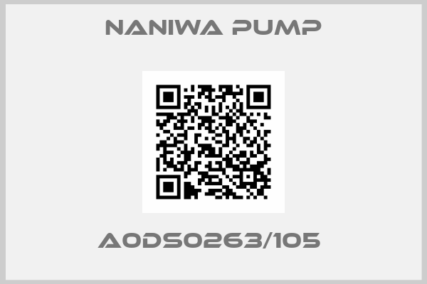 NANIWA PUMP-A0DS0263/105 