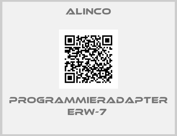 ALINCO-Programmieradapter ERW-7 