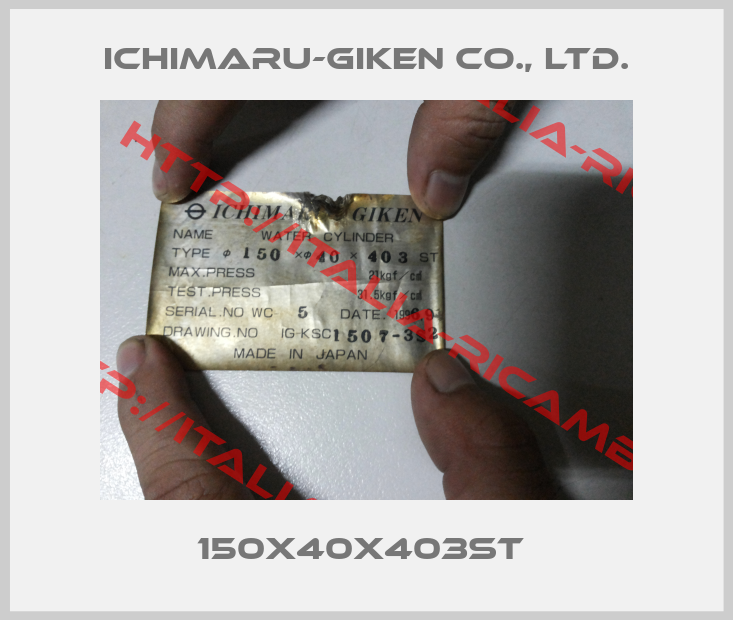 Ichimaru-Giken Co., Ltd.-150x40x403ST 