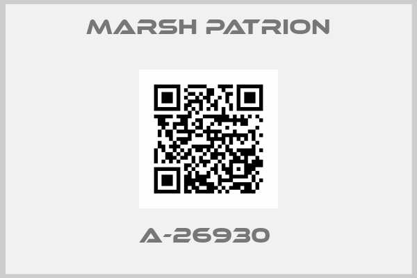 Marsh Patrion-A-26930 