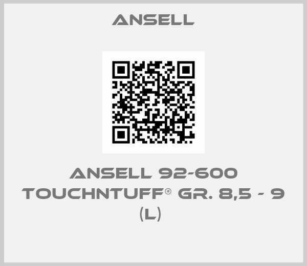 Ansell-Ansell 92-600 TouchNTuff® Gr. 8,5 - 9 (L) 