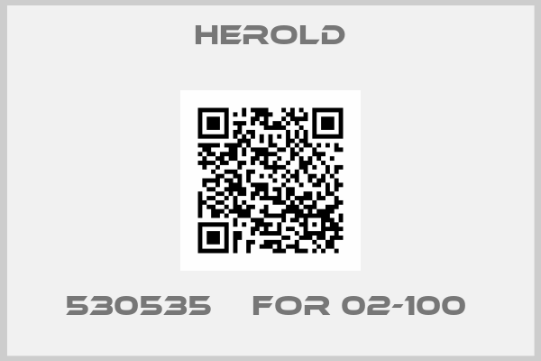 HEROLD-530535    FOR 02-100 