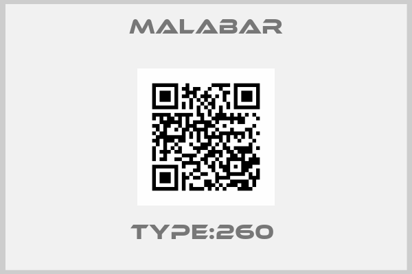 Malabar-Type:260 
